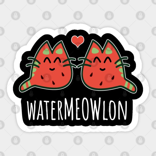 Watermeowlon Sticker by LunaMay